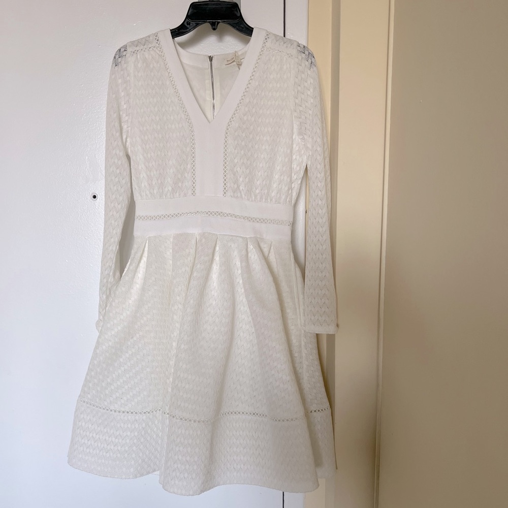 Authentic Maje lace white dress - Picture 2 of 11